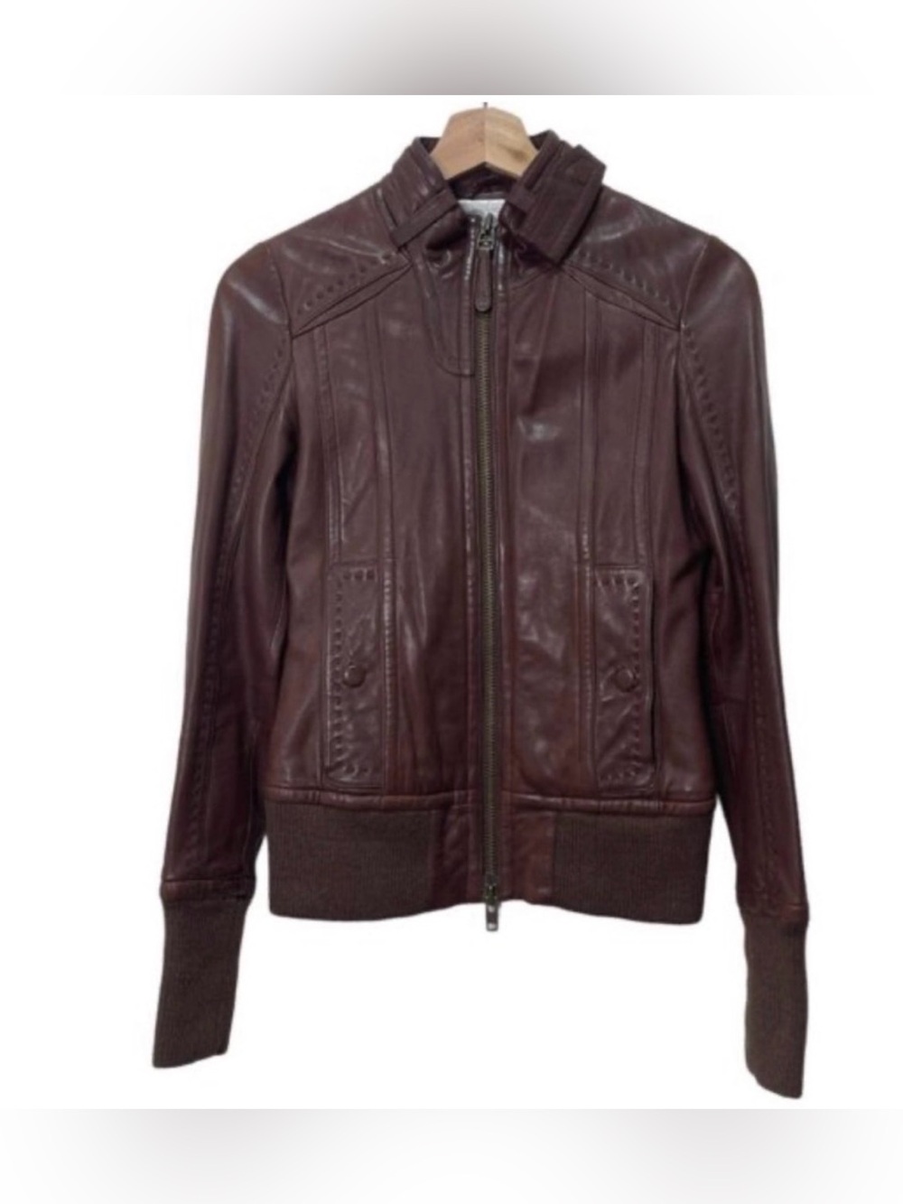 Vintage Mackage for Aritzia "Jerry" Lambskin Leather Jacket Size Small